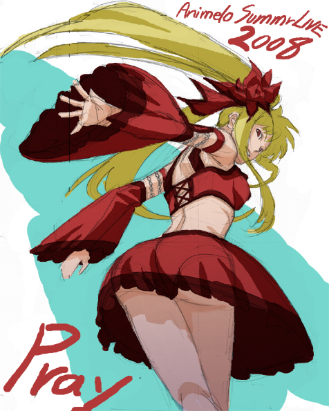 fate testarossa and mizuki nana (lyrical nanoha and 2 more) drawn by magana