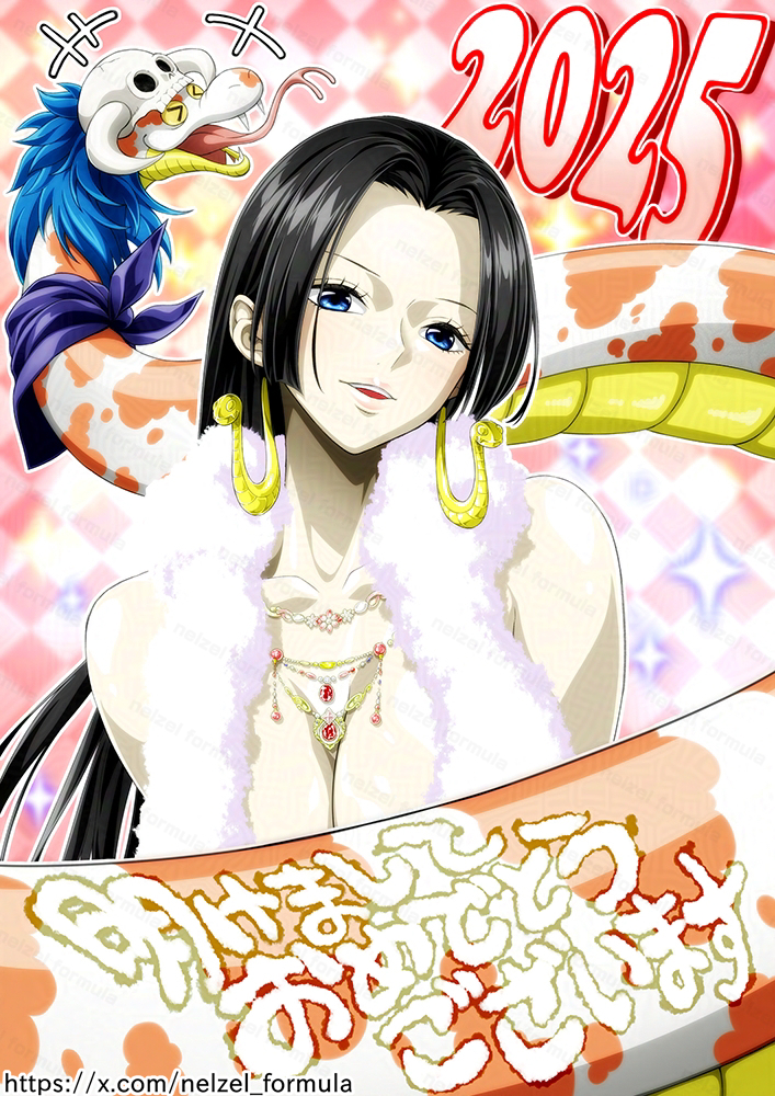 boa hancock and salome (one piece) drawn by nel-zel_formula