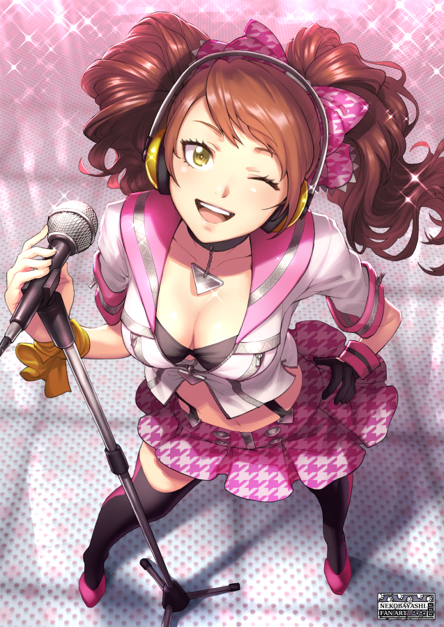 kujikawa rise (persona and 3 more) drawn by nekobayashi_(nekoforest)