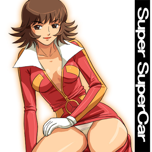 wakatsuki sachiyo (chou super car gattaiger) drawn by haruyama_kazunori