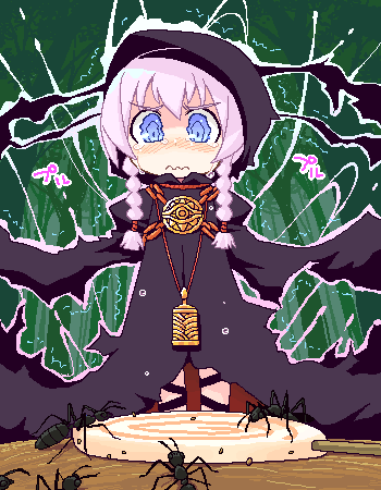 curse maker and curse maker 2 (sekaiju no meikyuu and 1 more) drawn by minami_juujisei