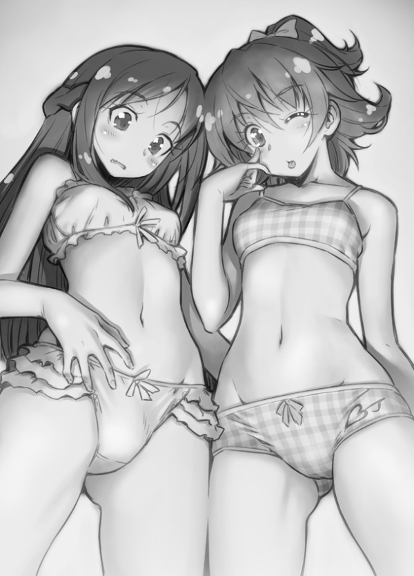 hishikawa rikka and aida mana (precure and 1 more) drawn by kazuma_muramasa