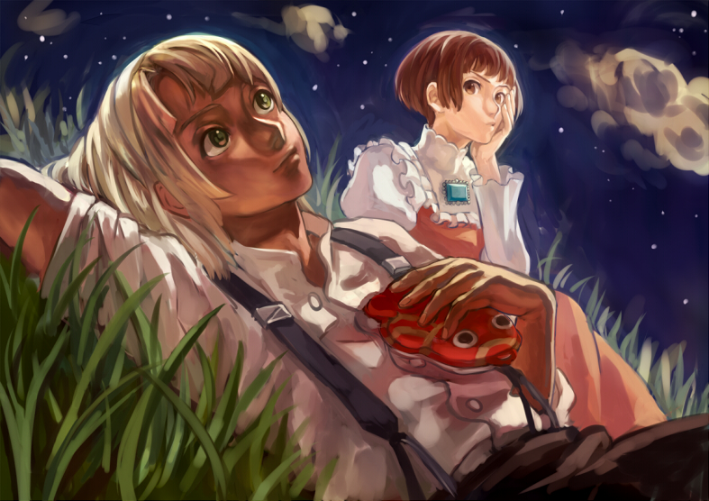 loran cehack and sochie heim (gundam and 1 more) drawn by saburoku_(sanzyuuroku)