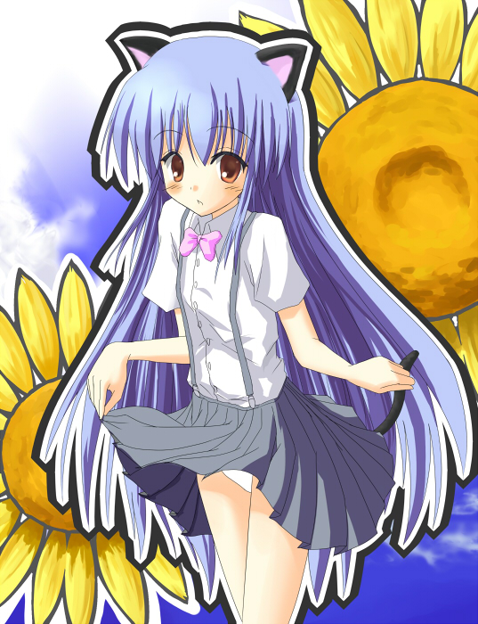 furude rika (higurashi no naku koro ni) drawn by faustfaust