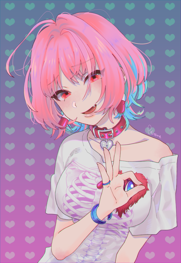yumemi riamu (idolmaster and 1 more) drawn by doku_tissue_o_taberuna