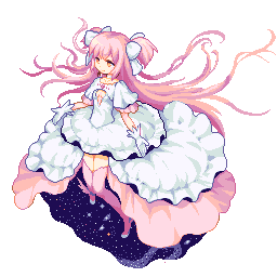 kaname madoka and ultimate madoka (mahou shoujo madoka magica) drawn by mi-keito