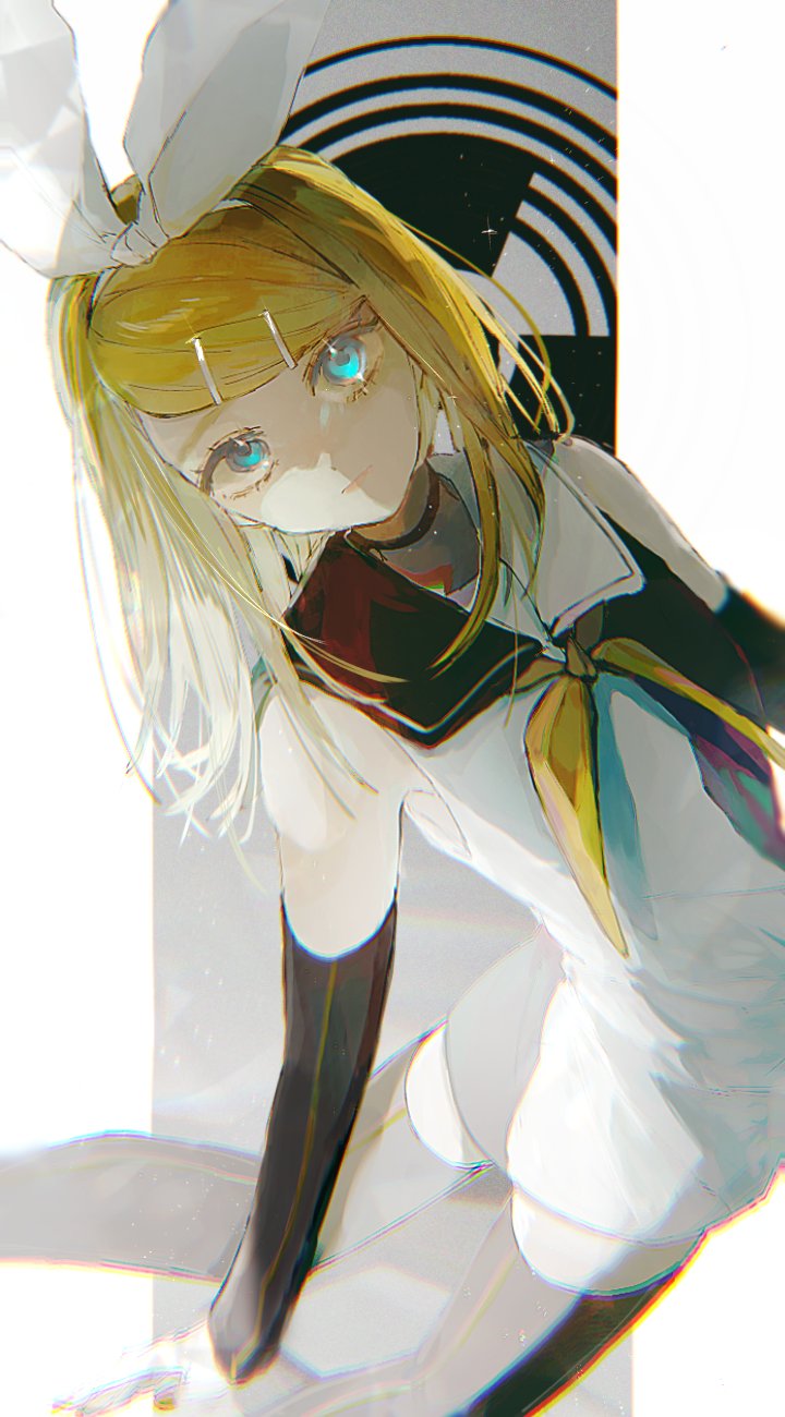 kagamine rin (vocaloid and 1 more) drawn by mochigome_23