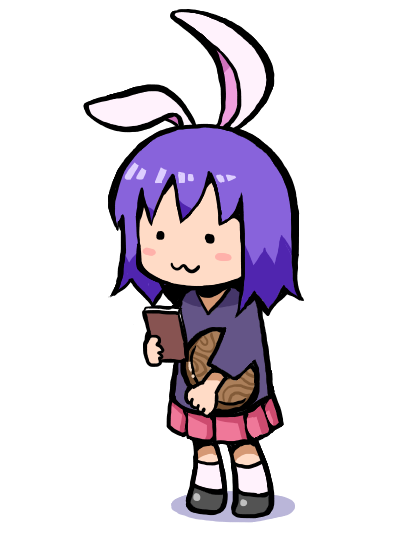 reisen udongein inaba and fake hisui (touhou and 1 more) drawn by bseibutsu