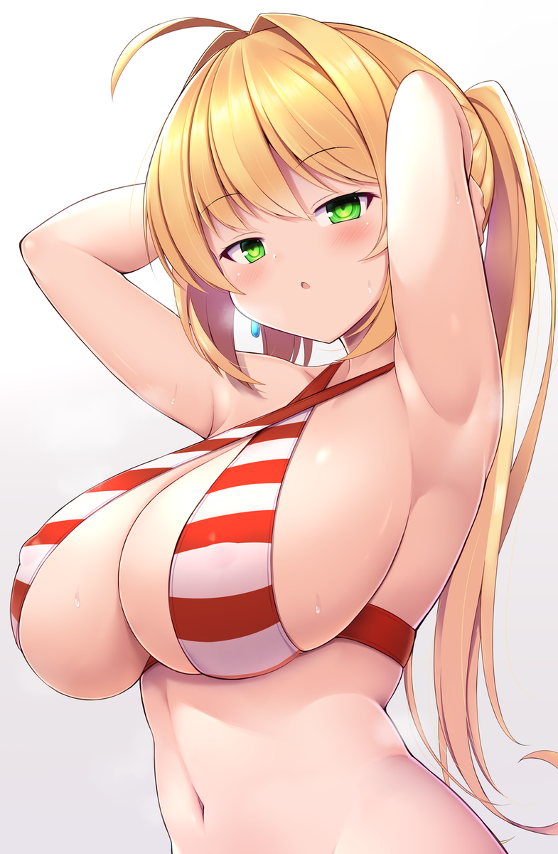 nero claudius (fate and 1 more) drawn by hanetu