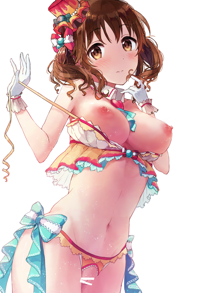 totoki airi (idolmaster and 1 more) drawn by roudo_(idolnoatm)