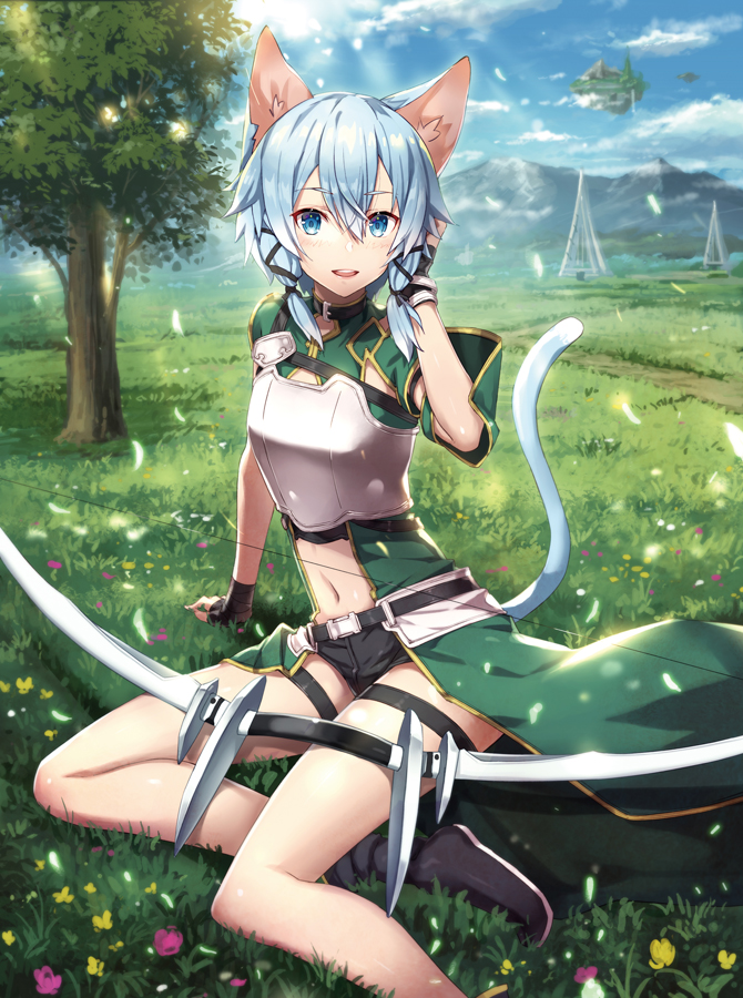 sinon (sword art online and 1 more) drawn by gabiran
