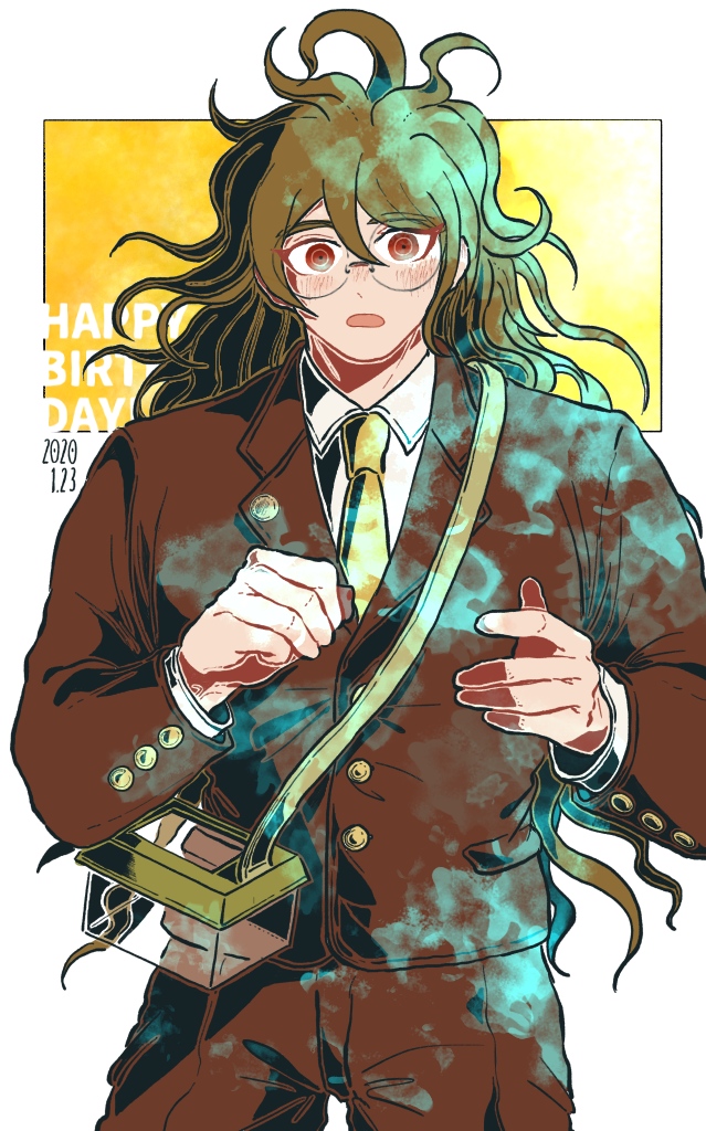 gokuhara gonta (danganronpa and 1 more) drawn by kiri_(2htkz)