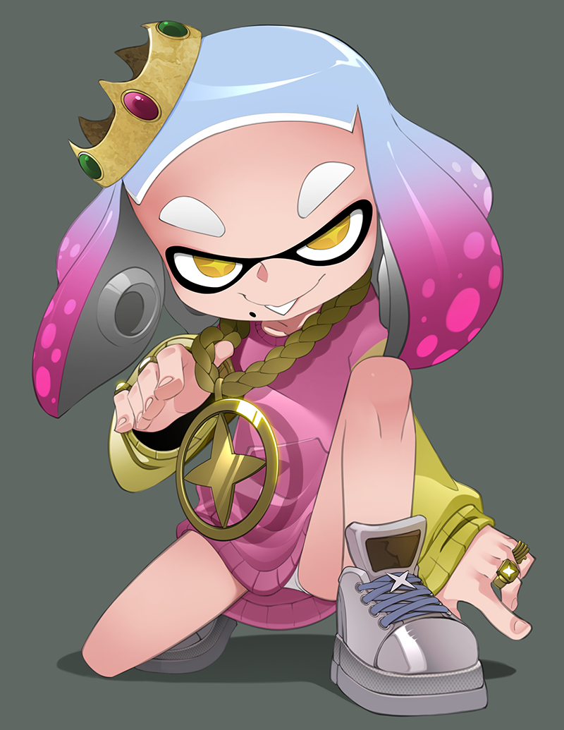 pearl (splatoon and 2 more) drawn by bleedman