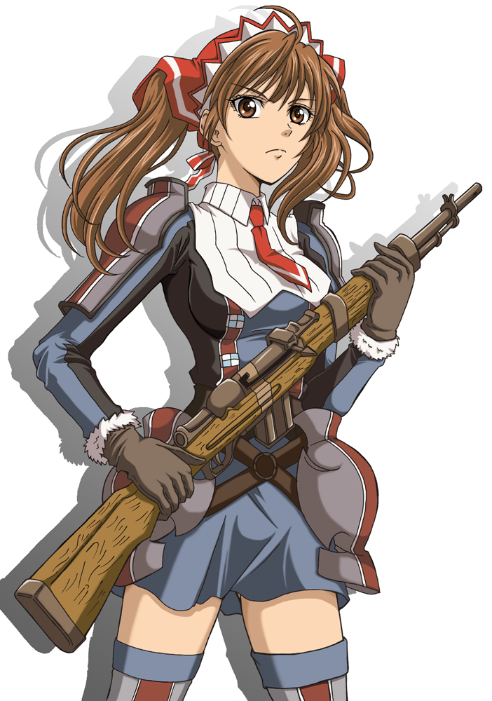 alicia melchiott (senjou no valkyria and 1 more) drawn by hanzou