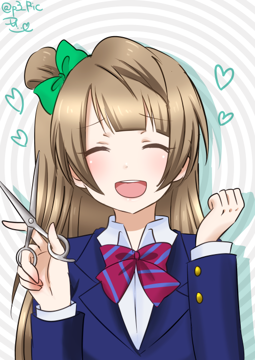 minami kotori (love live! and 1 more) drawn by ric._(marchen_mozuku)