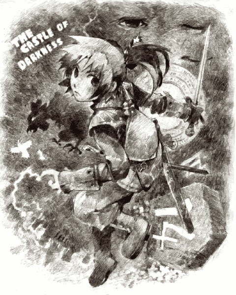 pip and excalibur junior (grailquest) drawn by konno_takashi