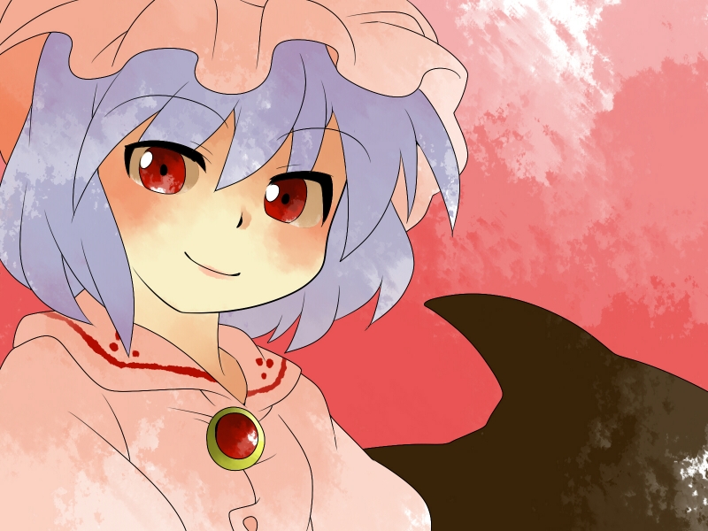 remilia scarlet (touhou) drawn by hammer_(sunset_beach)