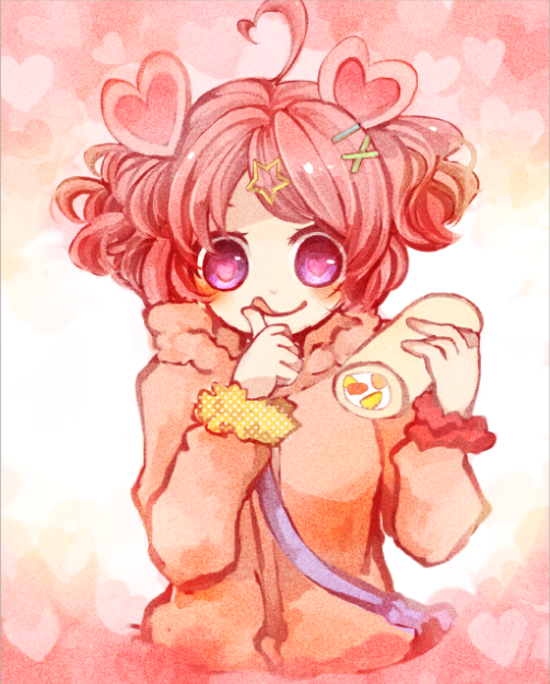 pig macaron (show by rock!!) drawn by rigu_(what_will_be_will_be!)