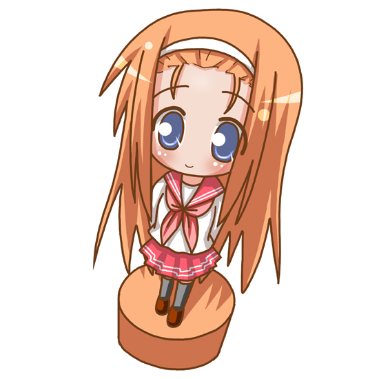 minegishi ayano (lucky star) drawn by minami_(colorful_palette)
