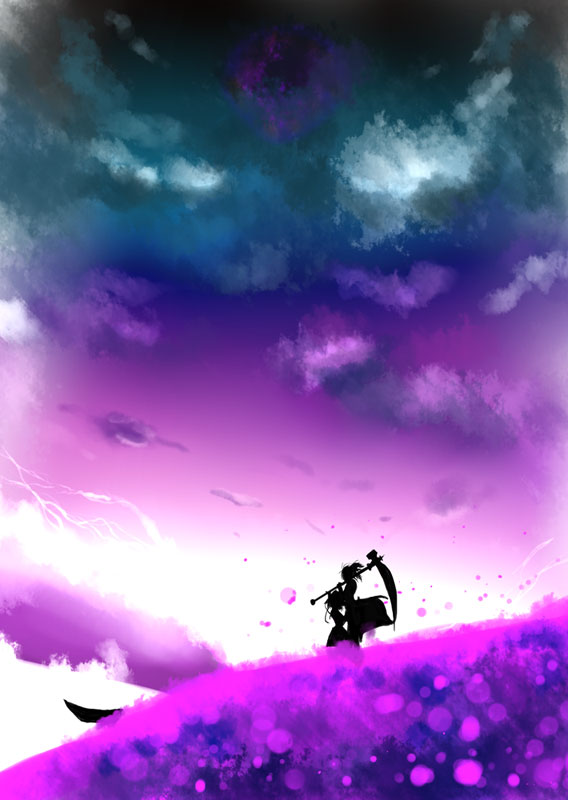 shiki eiki and onozuka komachi (touhou) drawn by yae_(mono110)