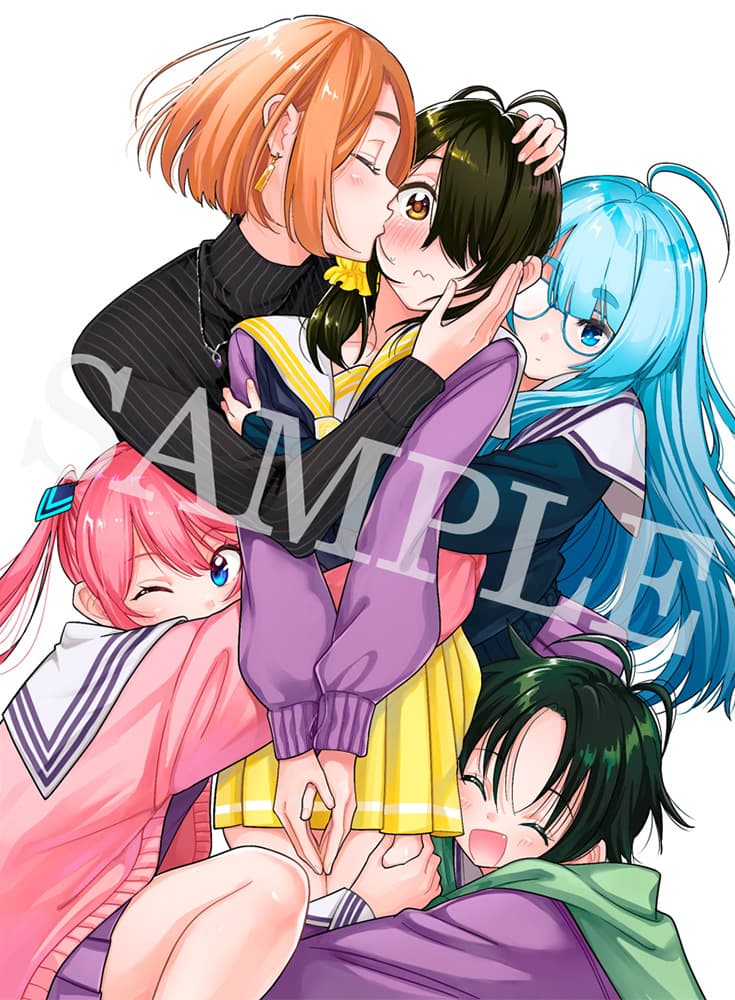 shiunji seiha, shiunji banri, shiunji kotono, shiunji ouka, and shiunji minami (shiunji-ke no kodomotachi)