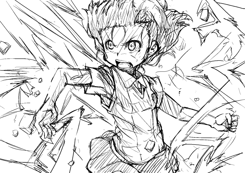misaka mikoto (toaru majutsu no index and 1 more) drawn by akibin