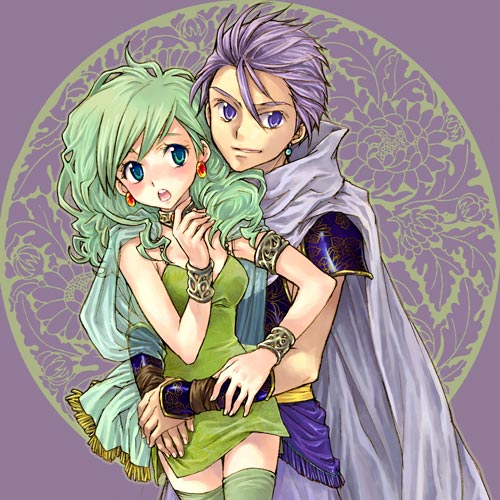 rydia and edward geraldine (final fantasy and 1 more) drawn by saikachi_(ogre_tree)