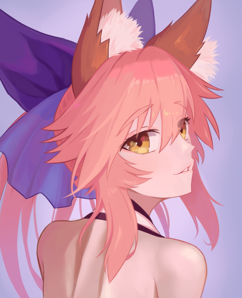 tamamo and tamamo no mae (fate and 1 more) drawn by kapi-san