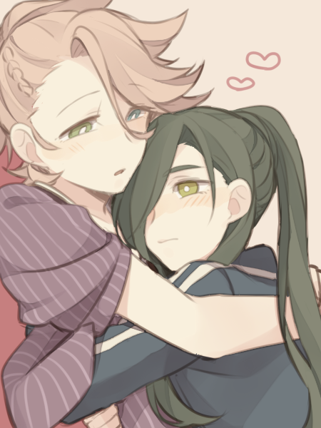 souza samonji and nikkari aoe (touken ranbu) drawn by saku_anna