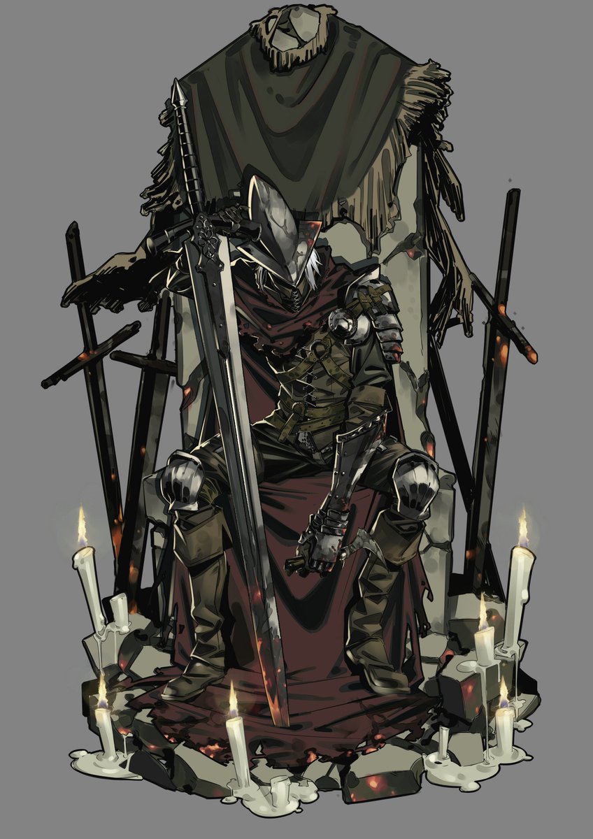 abyss watcher (dark souls and 1 more) drawn by taisowbukurow