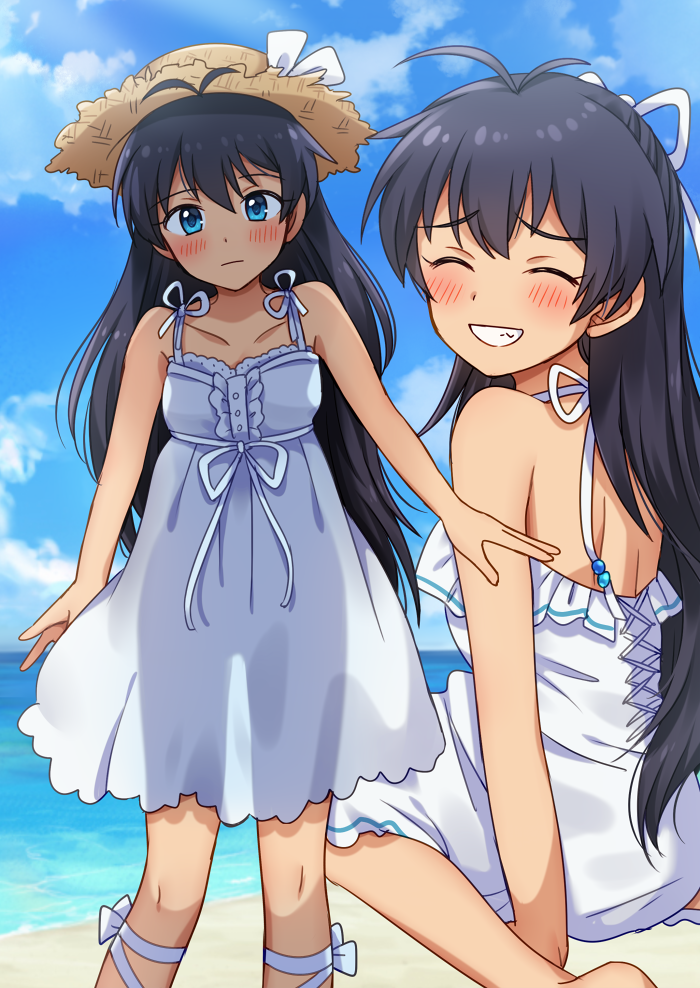 ganaha hibiki (idolmaster and 2 more) drawn by hiiringu