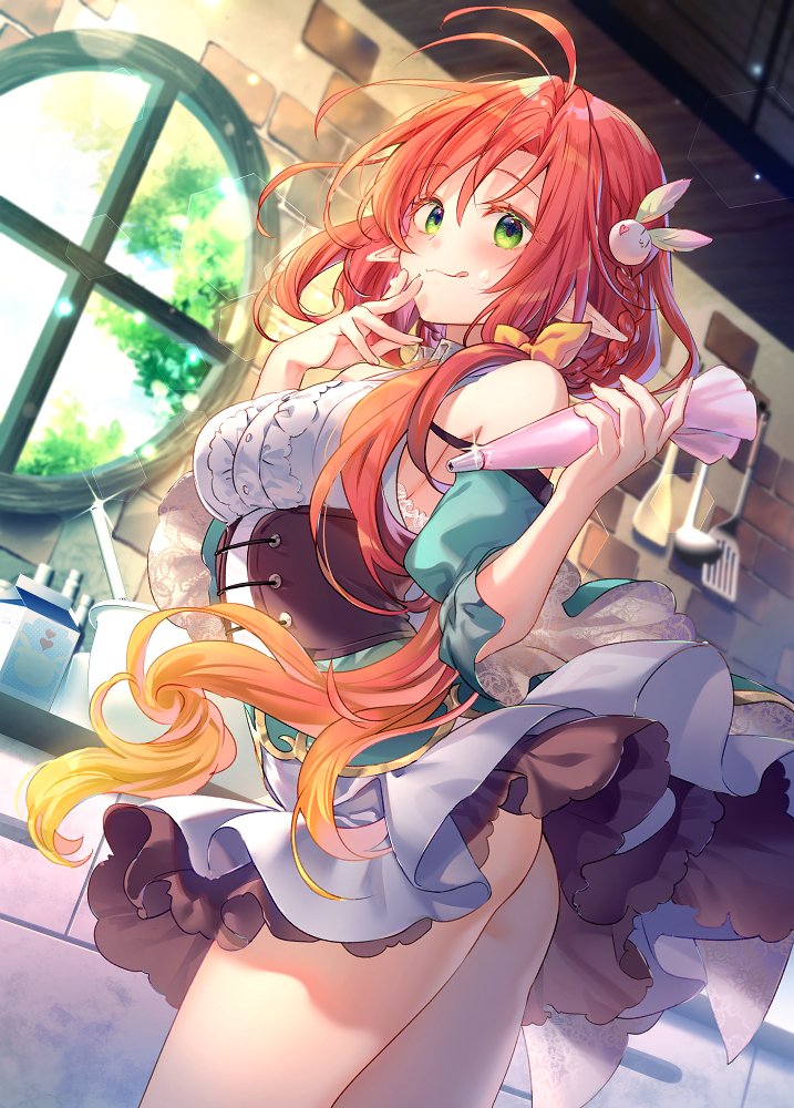 charl (d-kyuu boukensha no ore nazeka yuusha party ni kanyuu sareta ageku oujo ni tsukimatowareteru) drawn by riichu