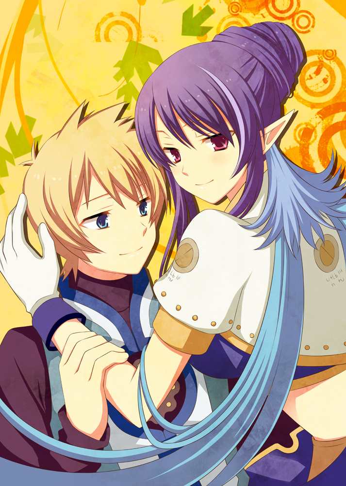 judith and flynn scifo (tales of and 1 more) drawn by ayamisiro