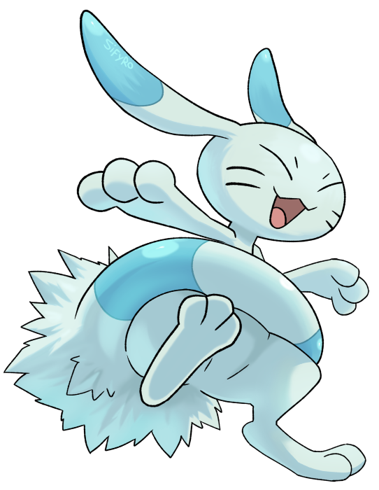 warabbit (pokemon and 1 more) drawn by sifyro