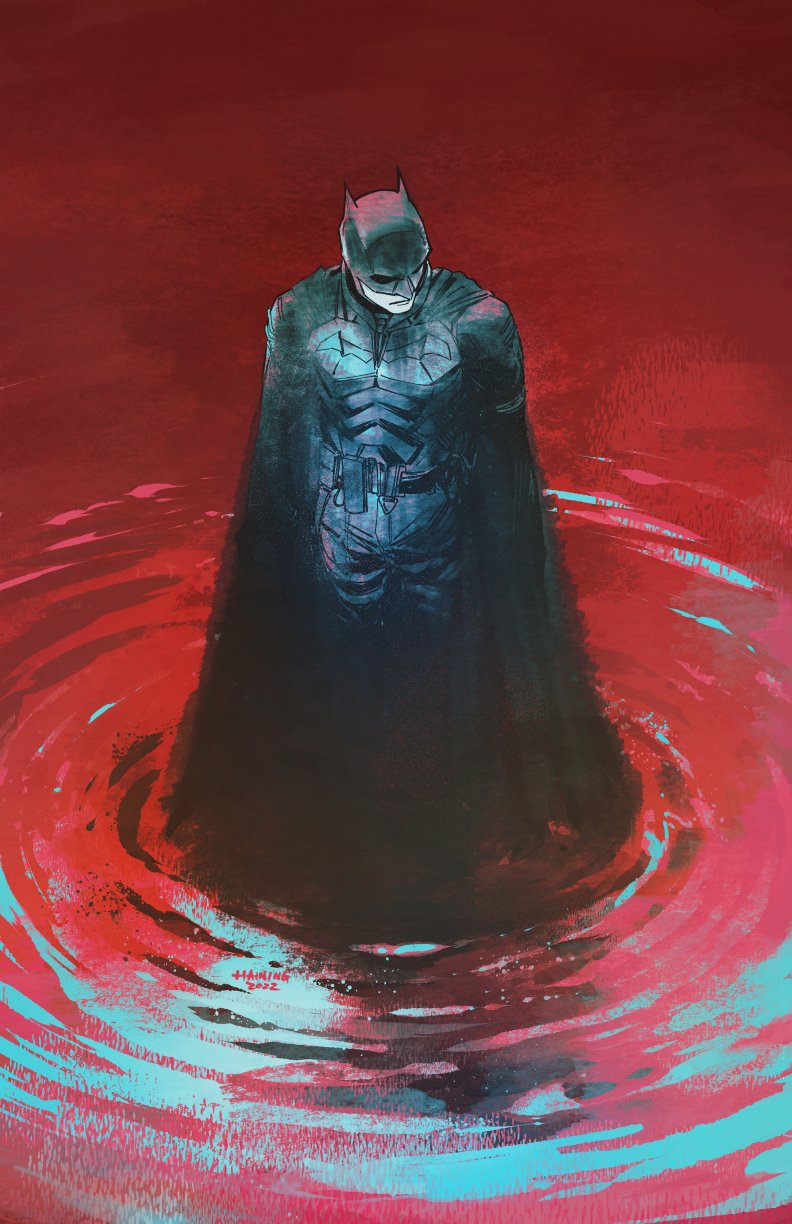 batman (dc comics and 2 more) drawn by haining