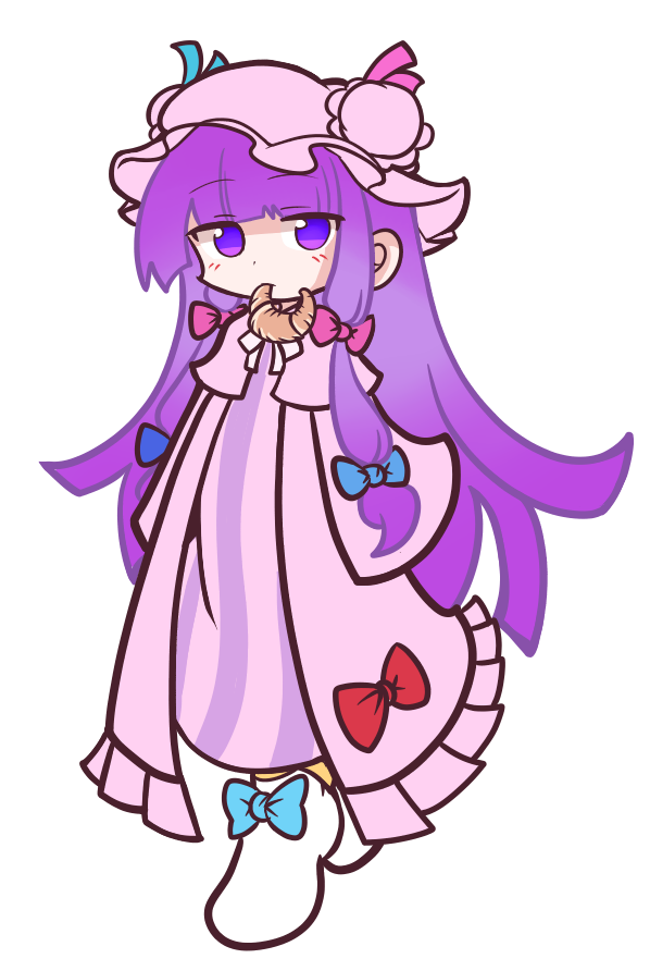 patchouli knowledge (touhou and 1 more) drawn by shinmon_akika