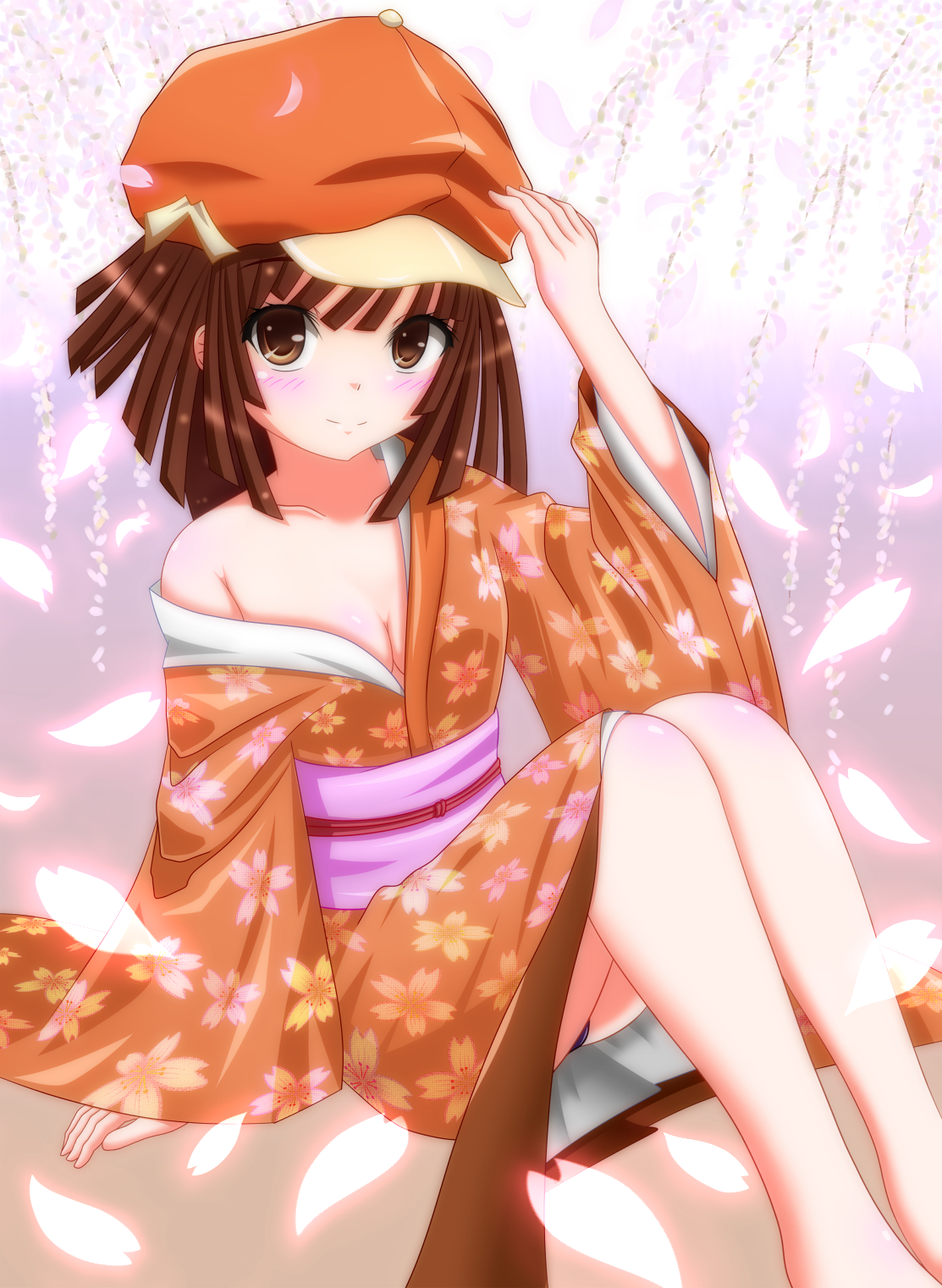 Sengoku Nadeko Monogatari And 1 More Drawn By Machikado No Boushiya Danbooru