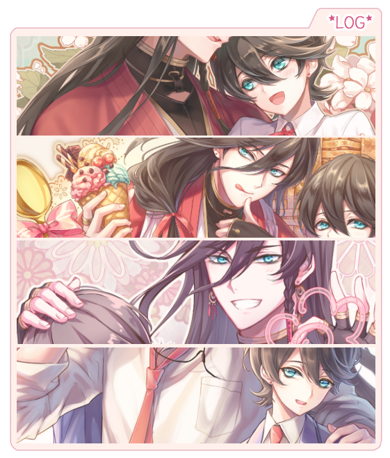izumi-no-kami kanesada and horikawa kunihiro (touken ranbu) drawn by fylus