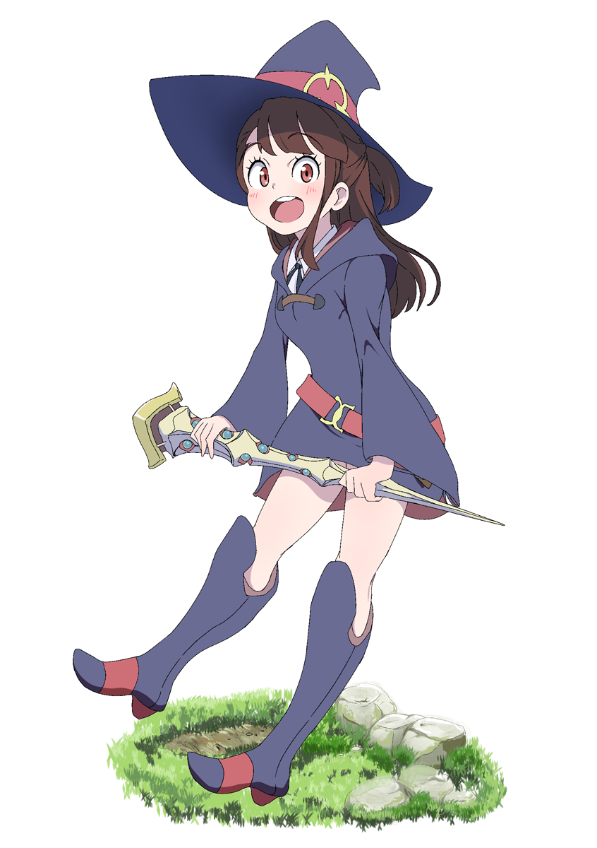 kagari atsuko (little witch academia) drawn by kei_(0497)