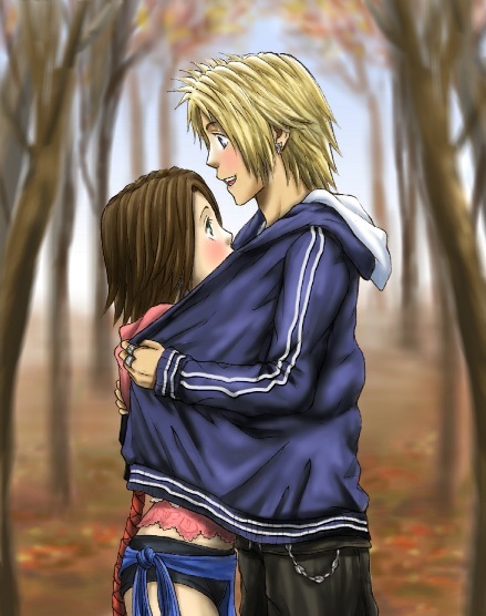 yuna, tidus, and gunner (final fantasy and 2 more)