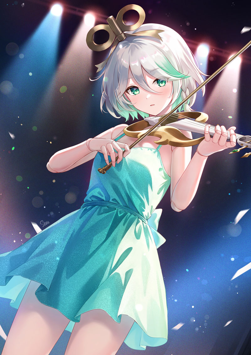 cecilia immergreen (hololive and 1 more) drawn by sebu_illust