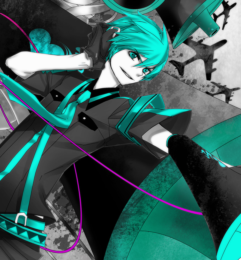 hatsune mikuo (vocaloid and 1 more) drawn by kuronomine