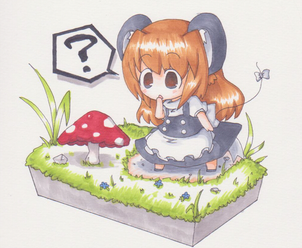 kirisame marisa and mouse marisa (touhou) drawn by yuasan
