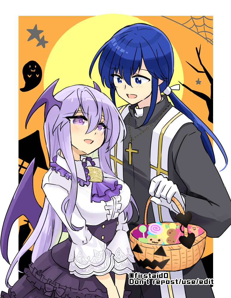 seliph and julia (fire emblem and 1 more) drawn by yukia_(firstaid0)