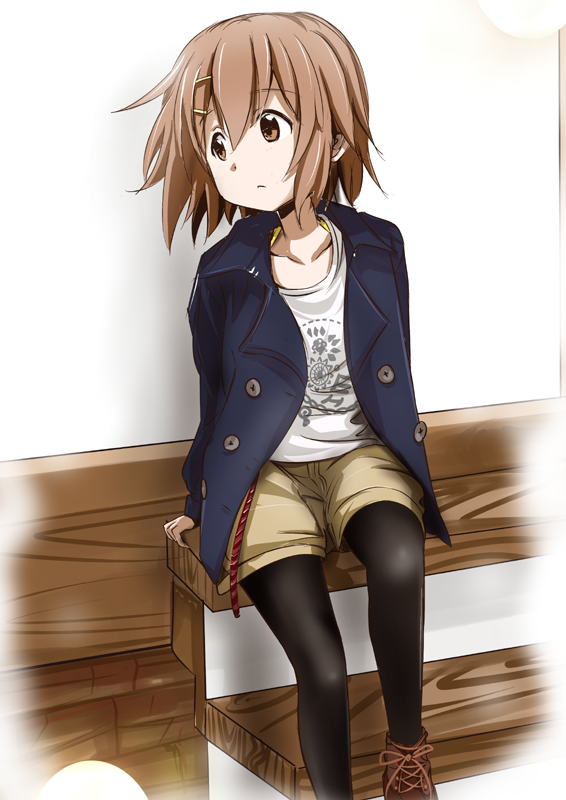 hirasawa yui (k-on!) drawn by u_u_(mooooooou)