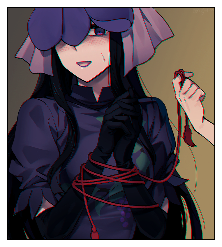 yomotsu hisami and nippaku zanmu (touhou) drawn by re_ghotion