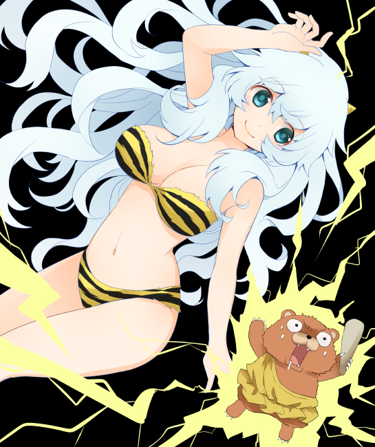 lum, artemis, and orion (fate and 2 more) drawn by tamaoka_kagari