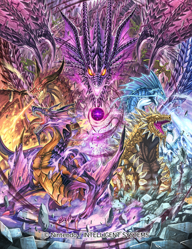medeus (fire emblem and 3 more) drawn by izuka_daisuke