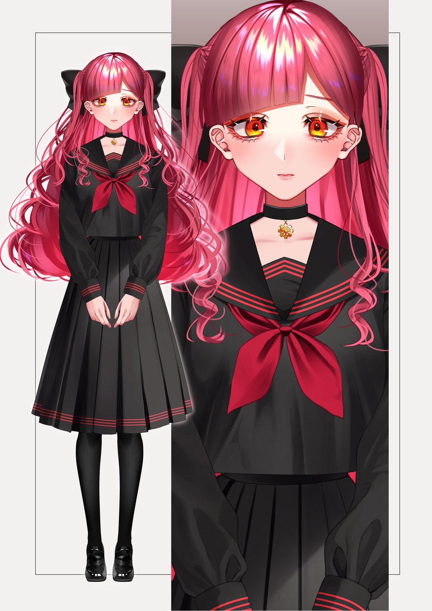 zenmai nedi (indie virtual youtuber) drawn by sakidoro