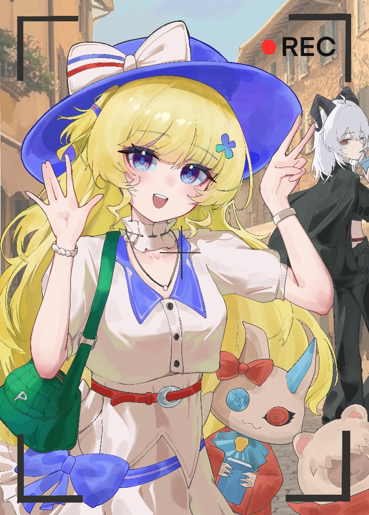 zani and phoebe (wuthering waves) drawn by wuye_z